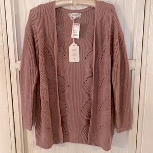 Pink Rose - Mauve Sweater - Small - New with tag